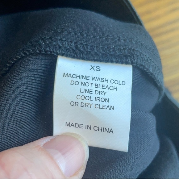 Peace of Cloth Black Leggings – NWT, XS, Back Pockets, Stretch Waist - Picture 9 of 13